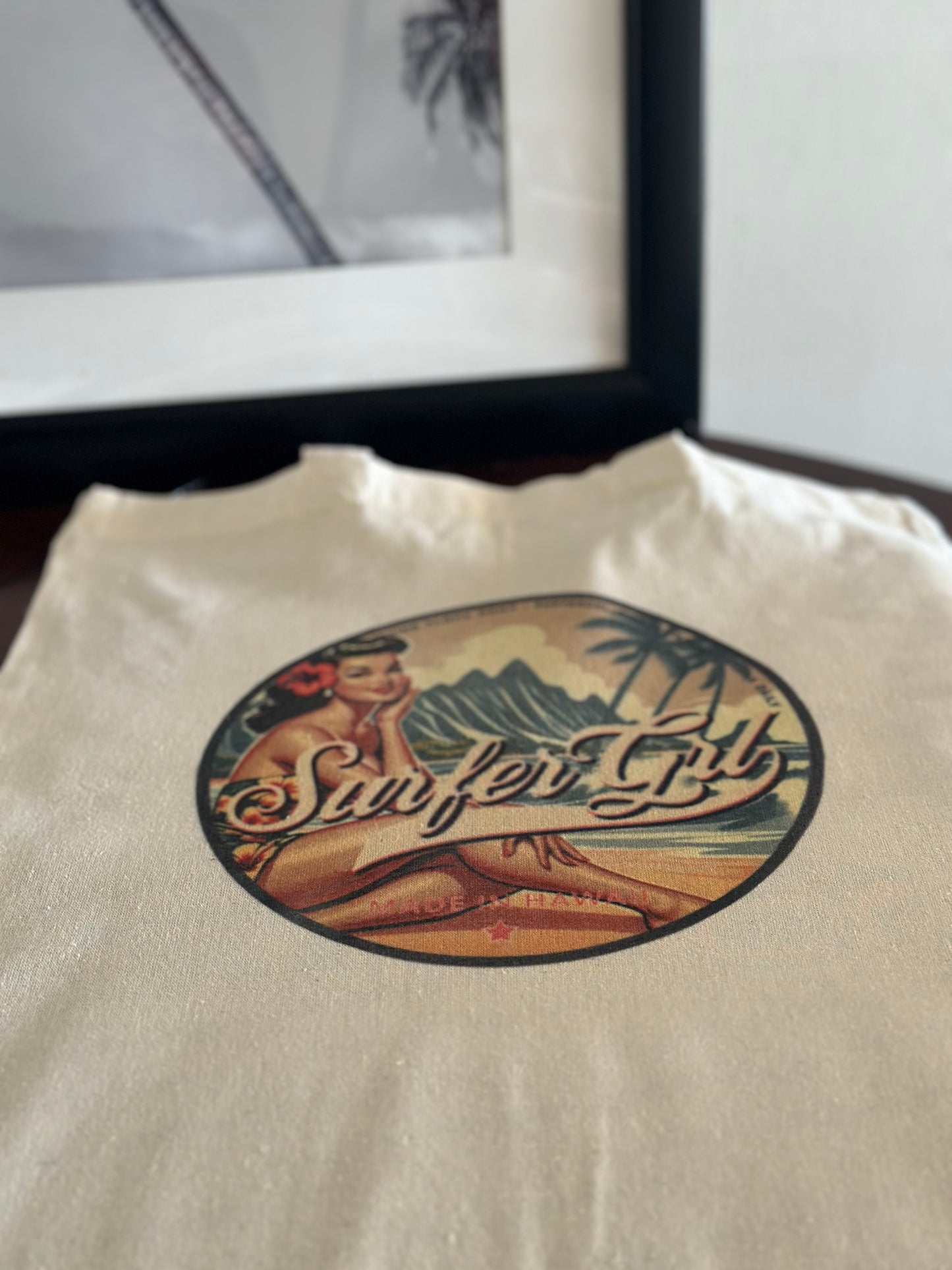 Vintage Aloha Cotton Tote Bag : Moana
