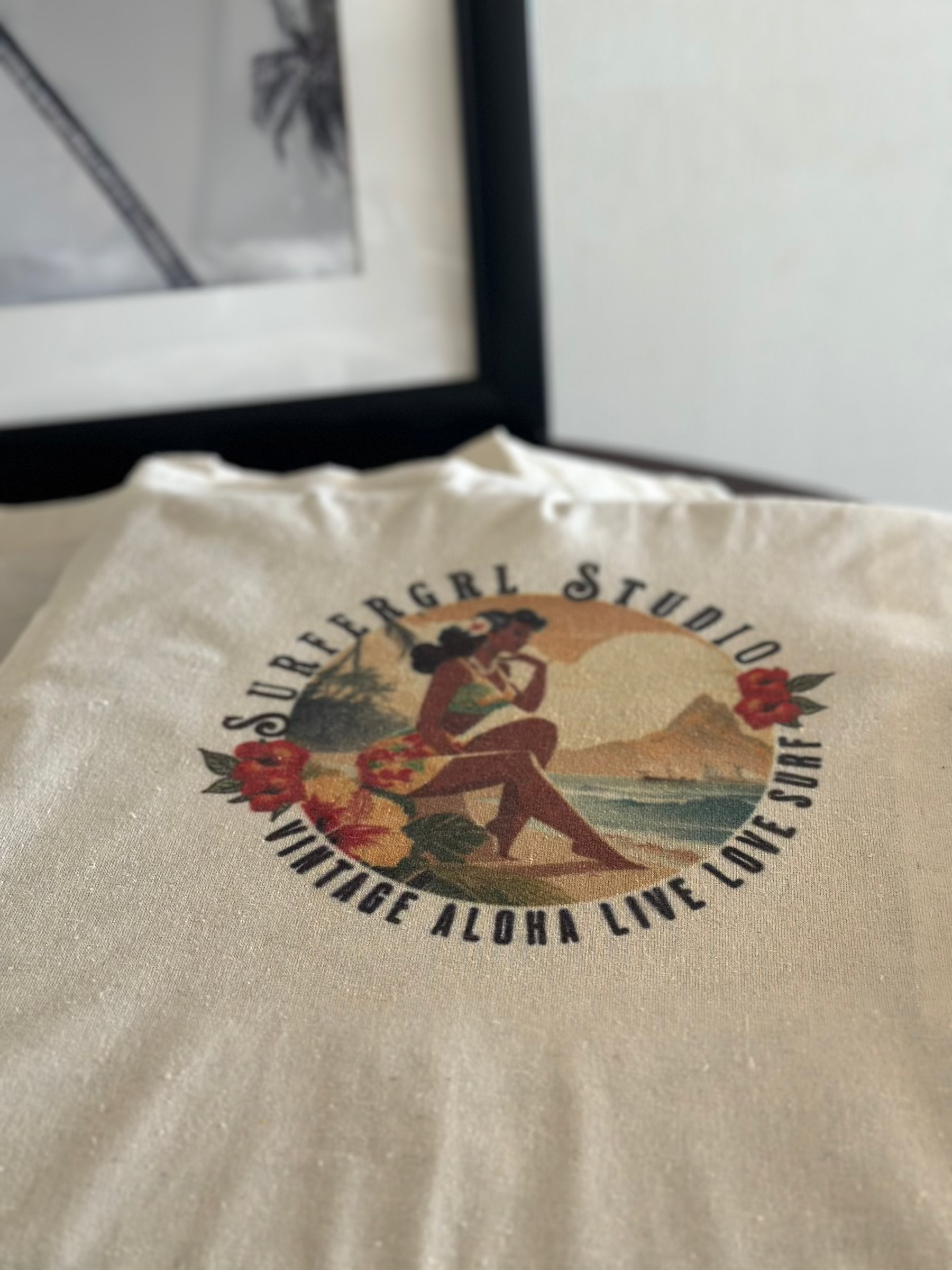 Vintage Cotton Tote Bag : Wanderer