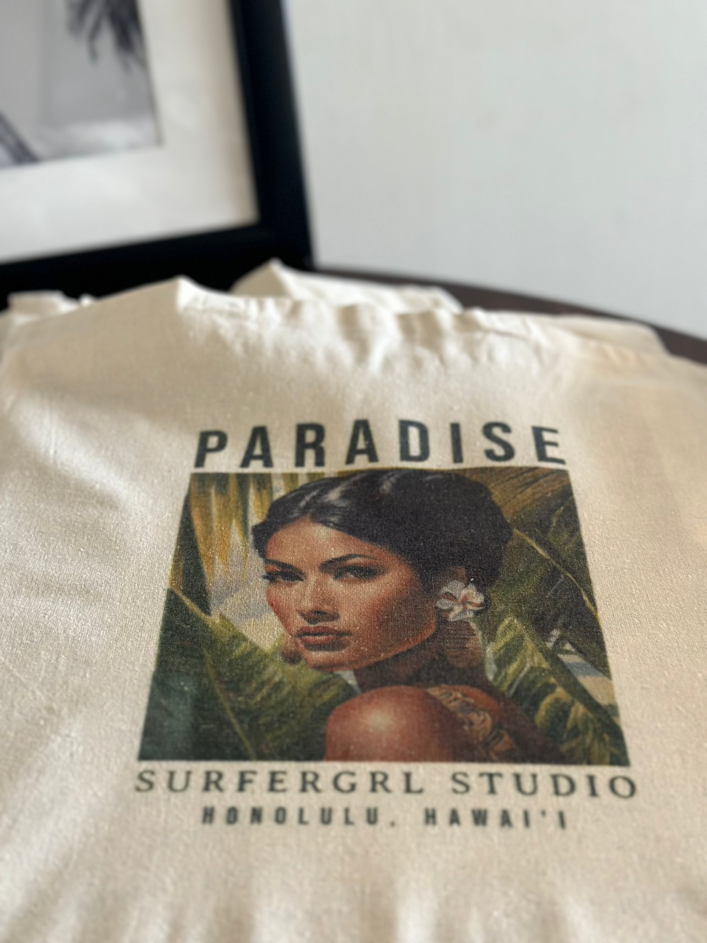 Vintage Aloha Cotton Tote Bag : Paradise