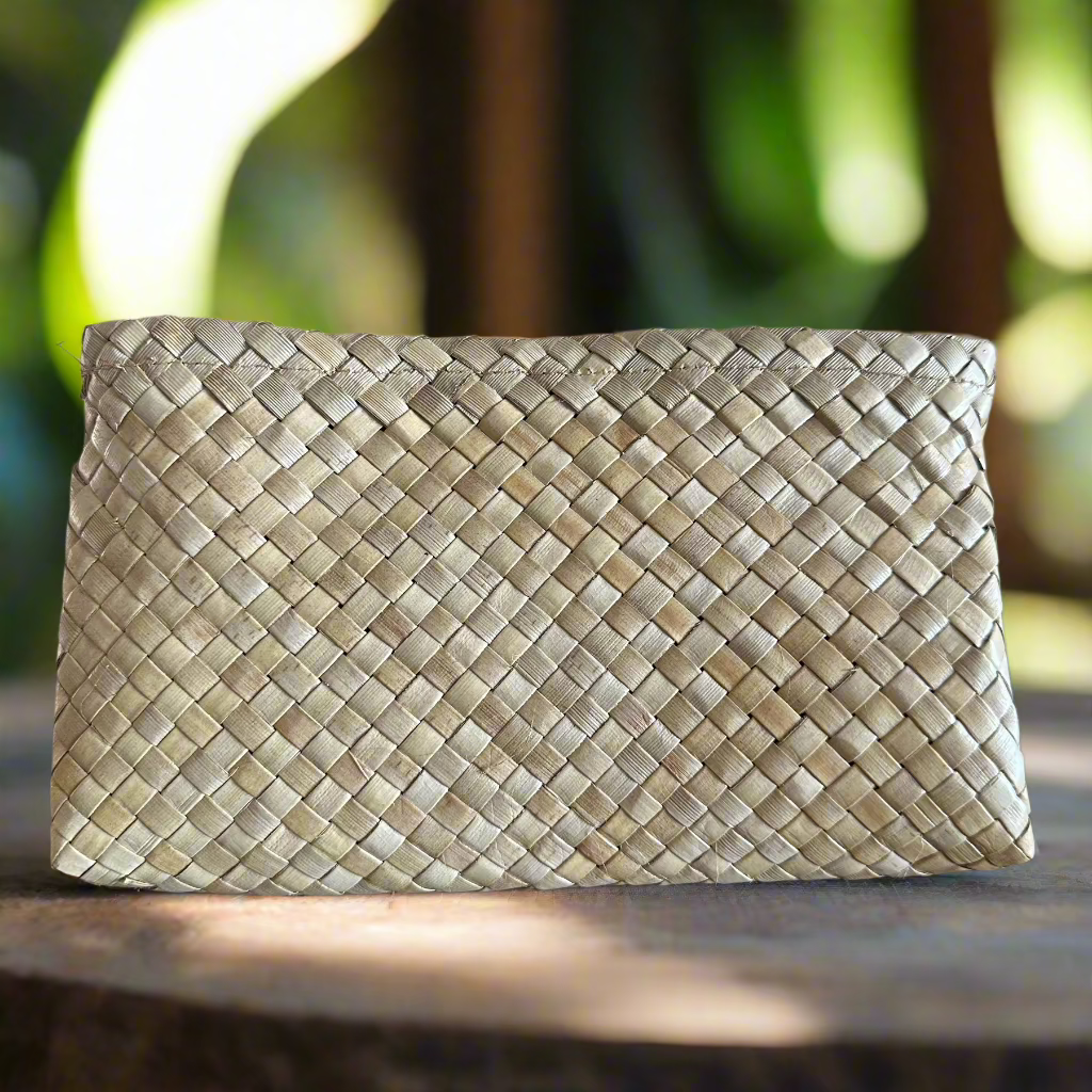 Makai Luxe Lauhala Wallet
