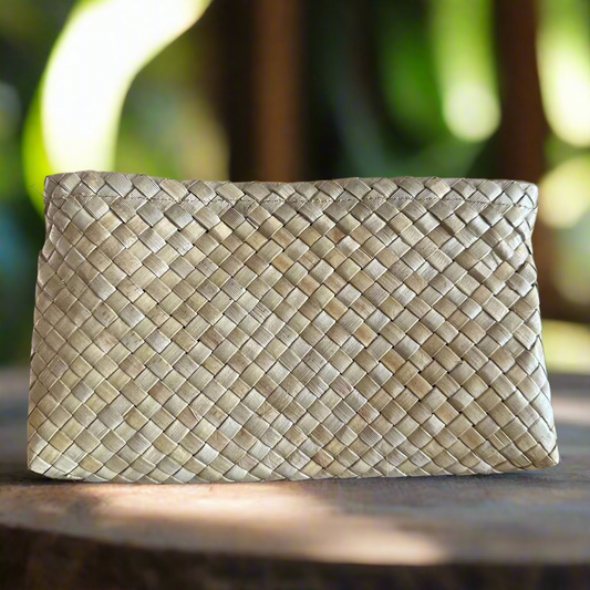 Makai Luxe Lauhala Wallet