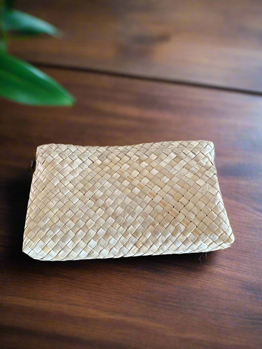 Makai Luxe Lauhala Wallet