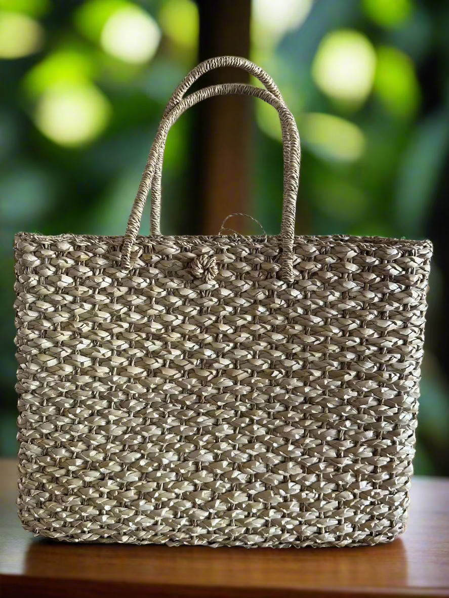 Bali Ha'i Luxe Lauhala Tote