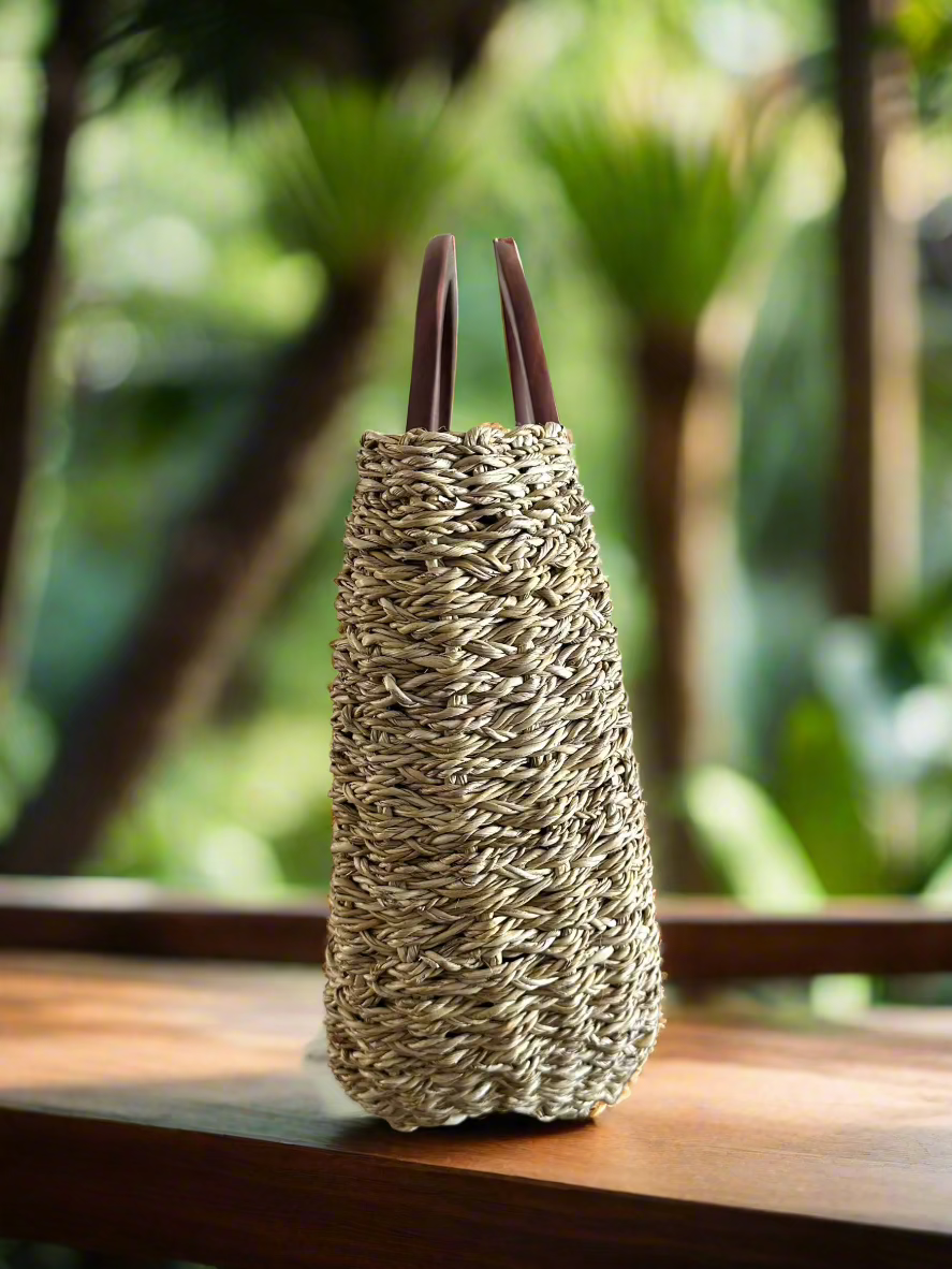 Ko'olau Seagrass Structured Minimal Tote