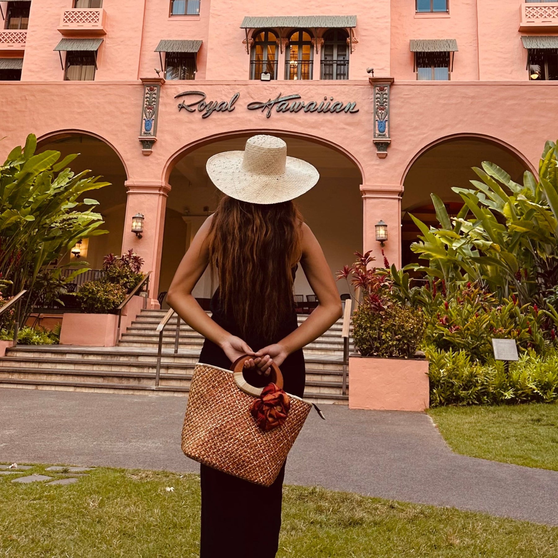 Volcanique Luxe Lauhala Statement Tote, Carry A One of a Kind Work of Art