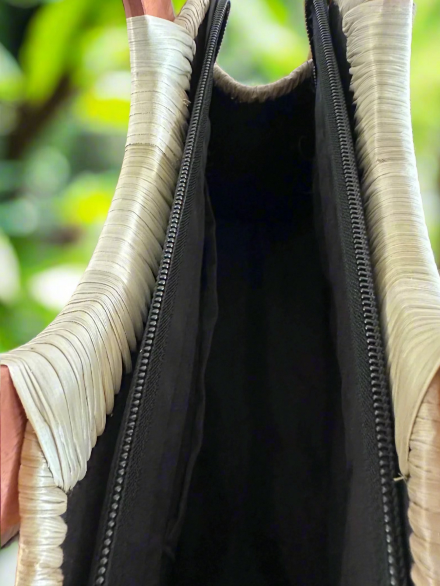 Waialae Driftwood Luxe Lauhala Mini Tote Bag