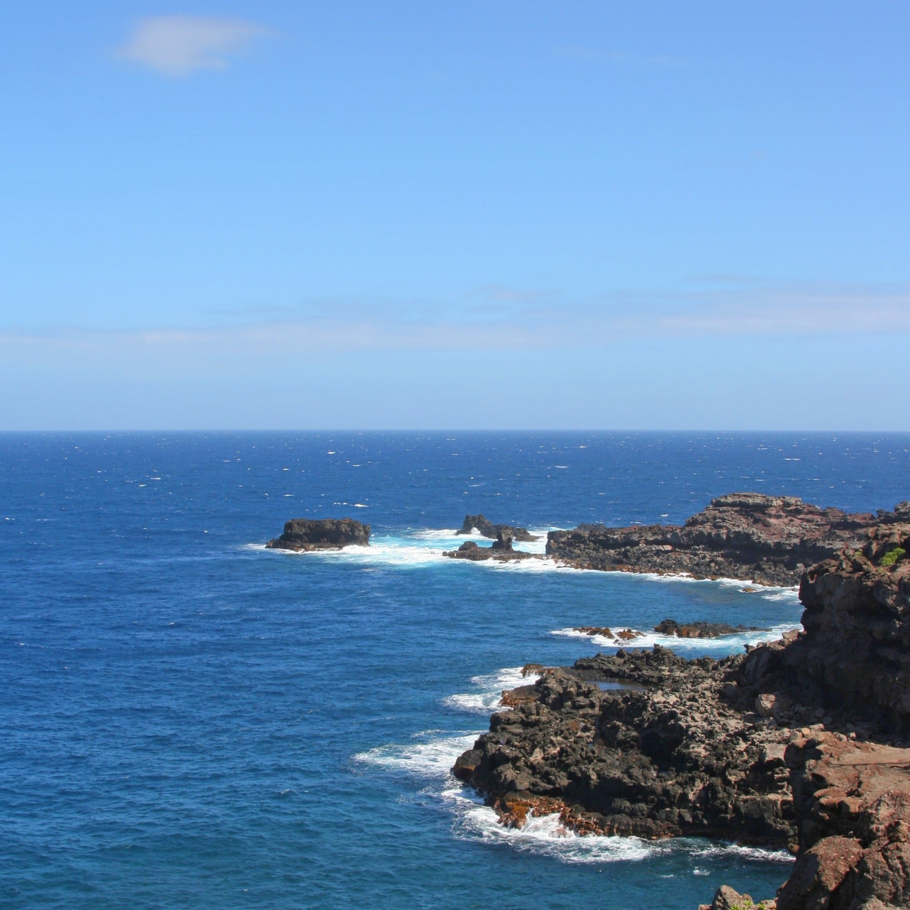 Coastline of East Oahu - Inspiration for Surfegrl Studio