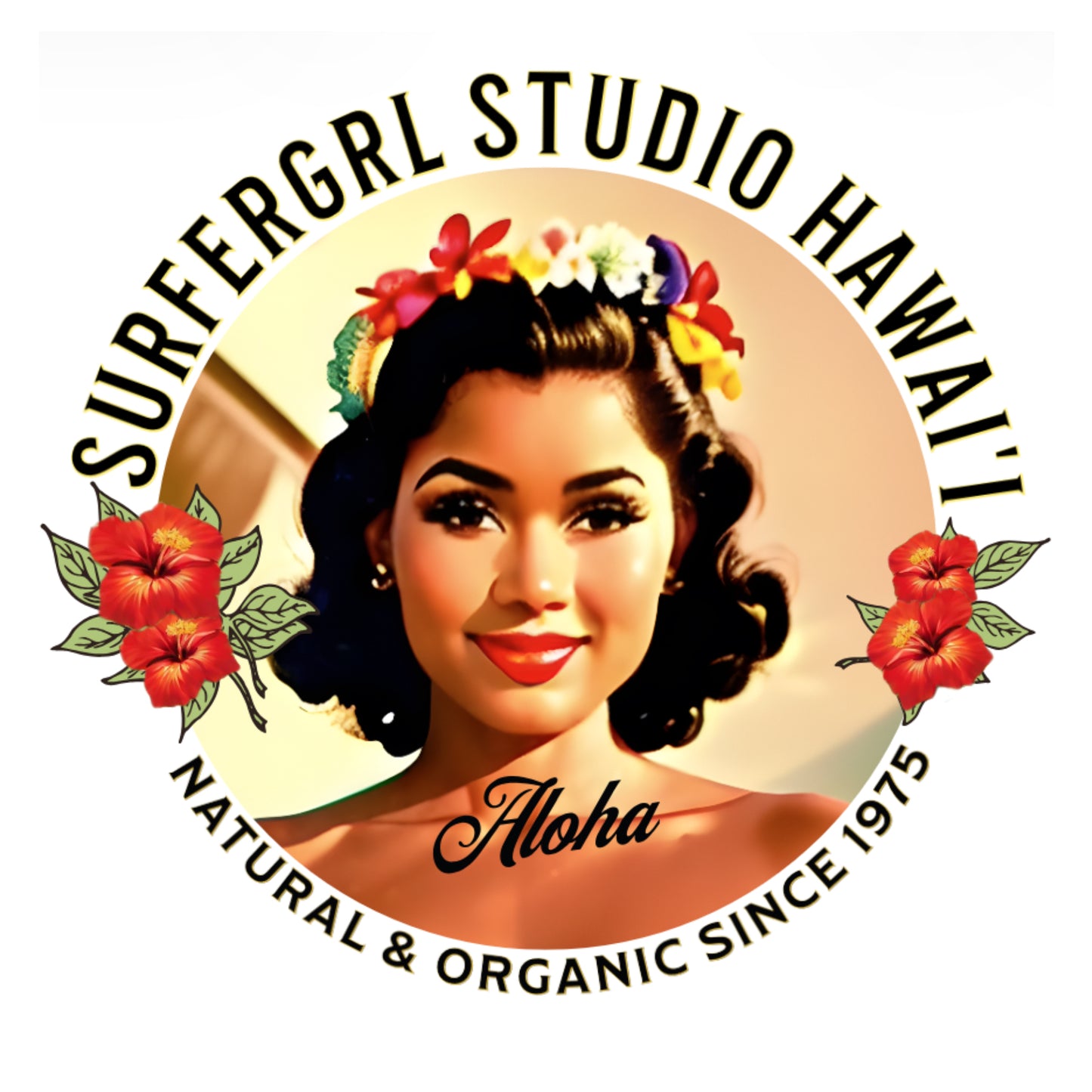 Vintage Aloha Cotton Tote Bag : Mikela