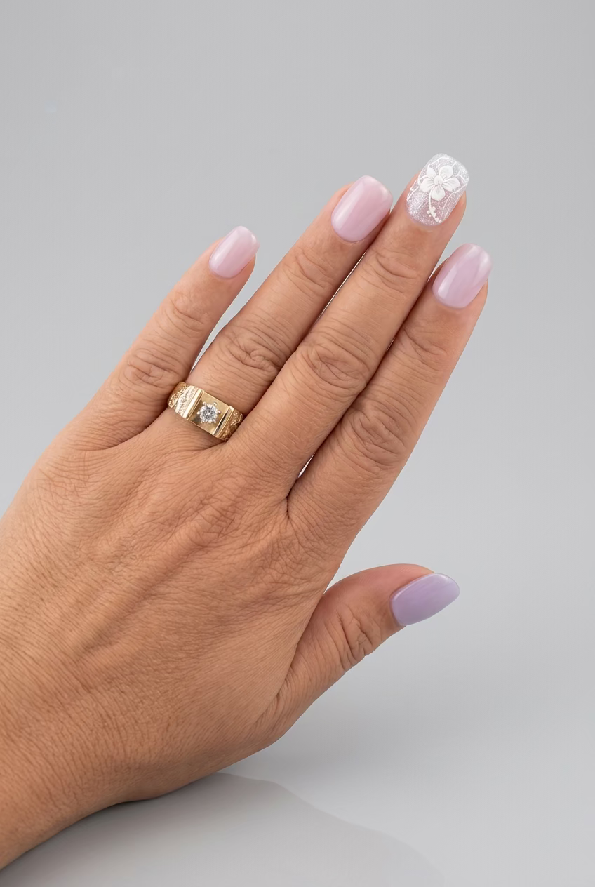 HIbiscus Dream Press On Nails