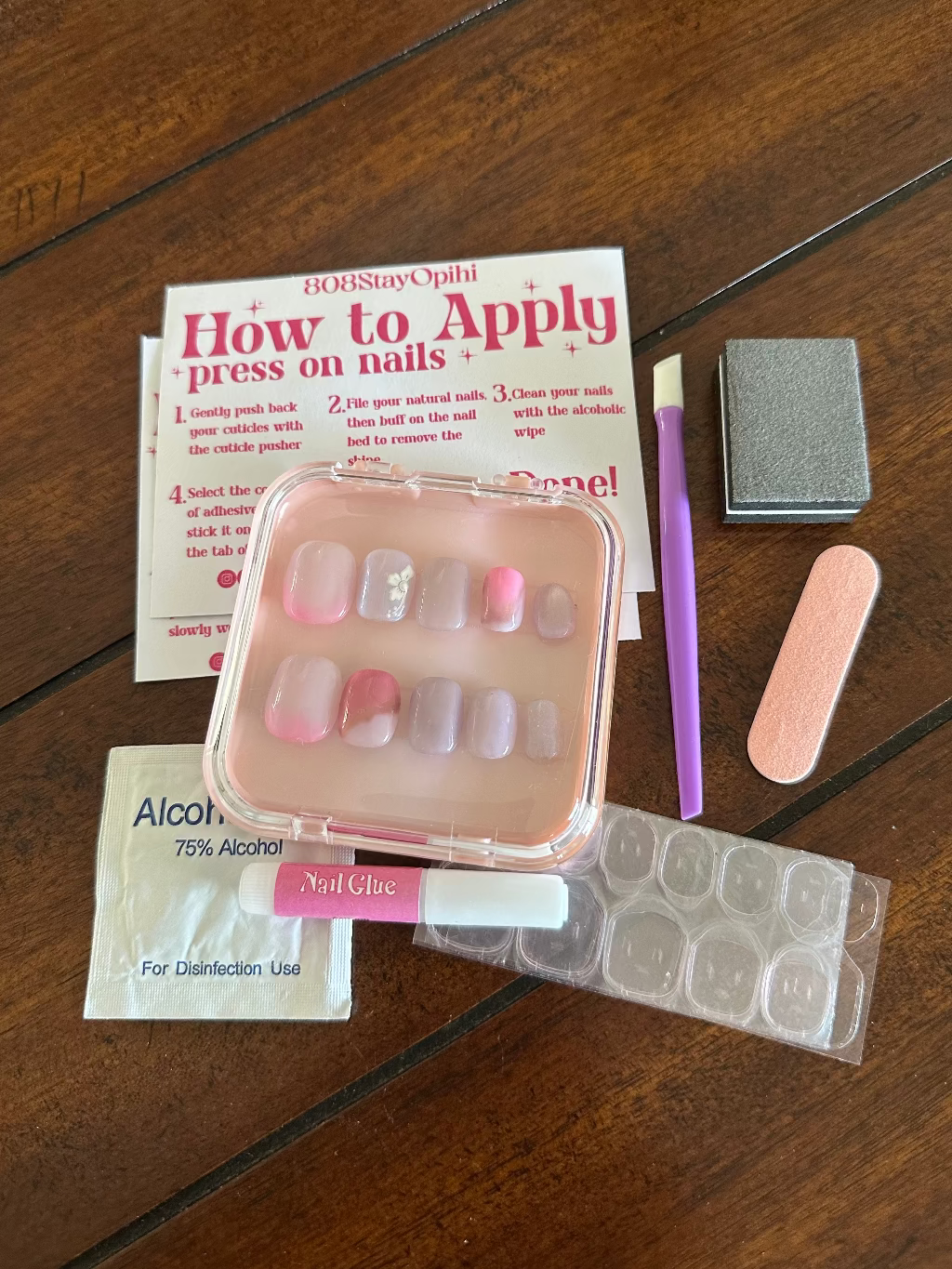 Stay808Opihi Nail Kit