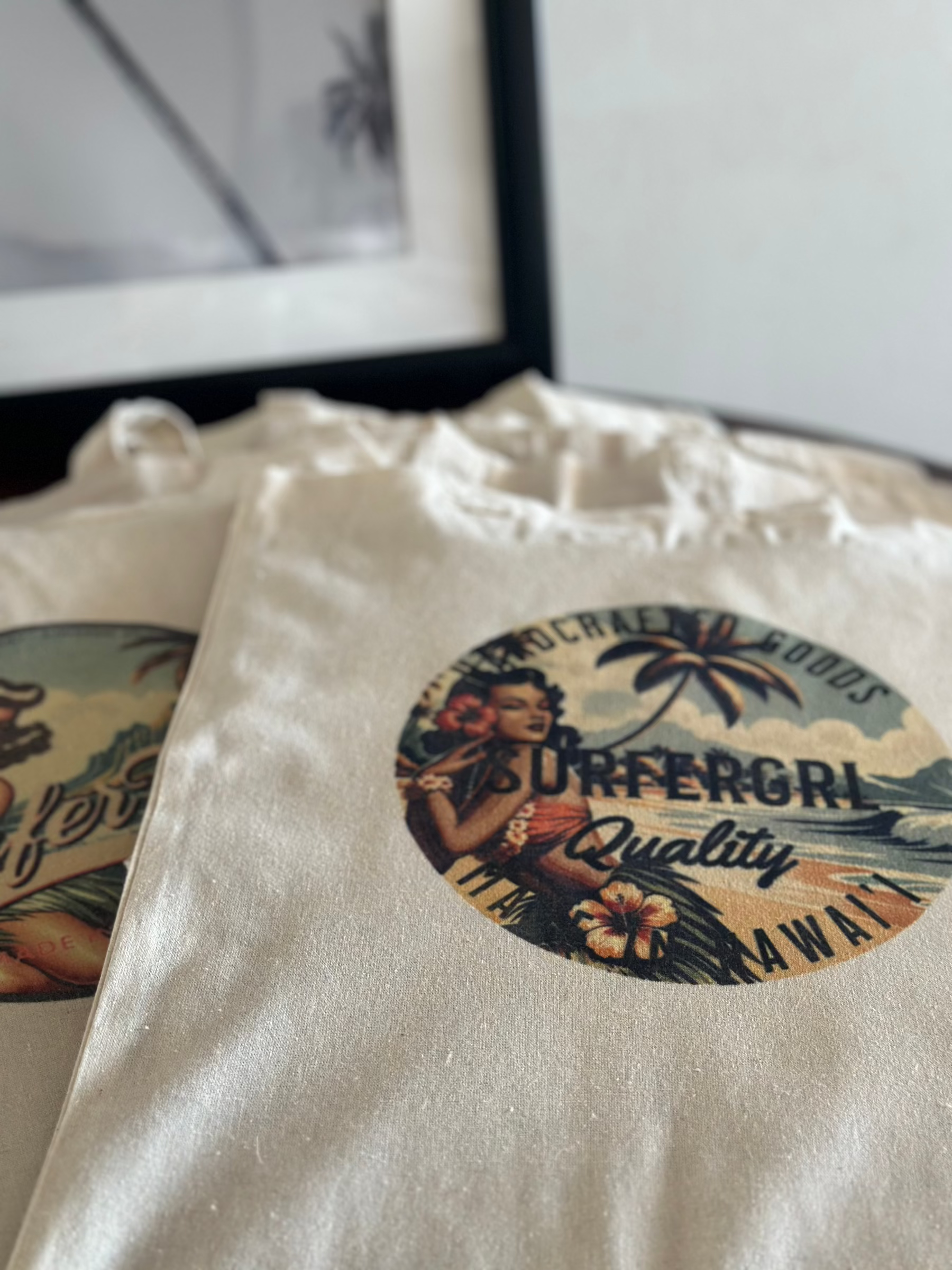 Vintage Cotton Tote Bag : Wanderer