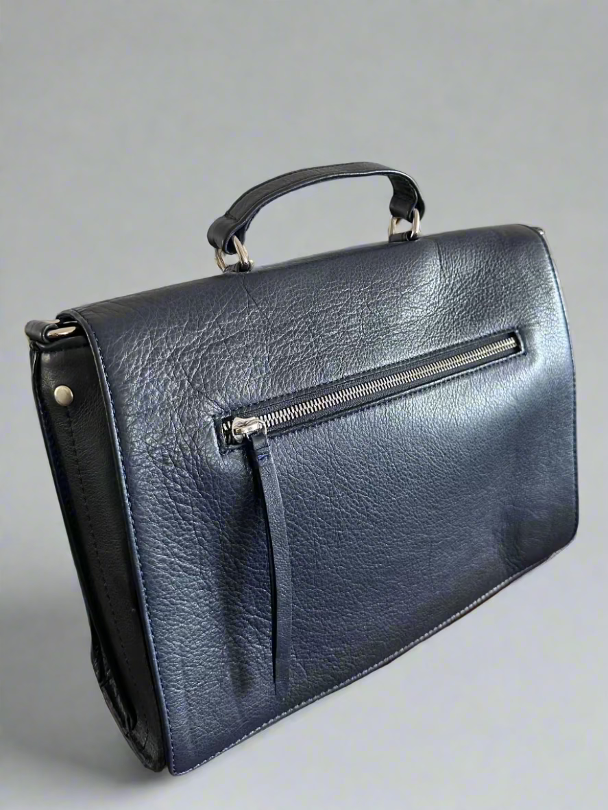 Monroe in Sapphire Butter Leather