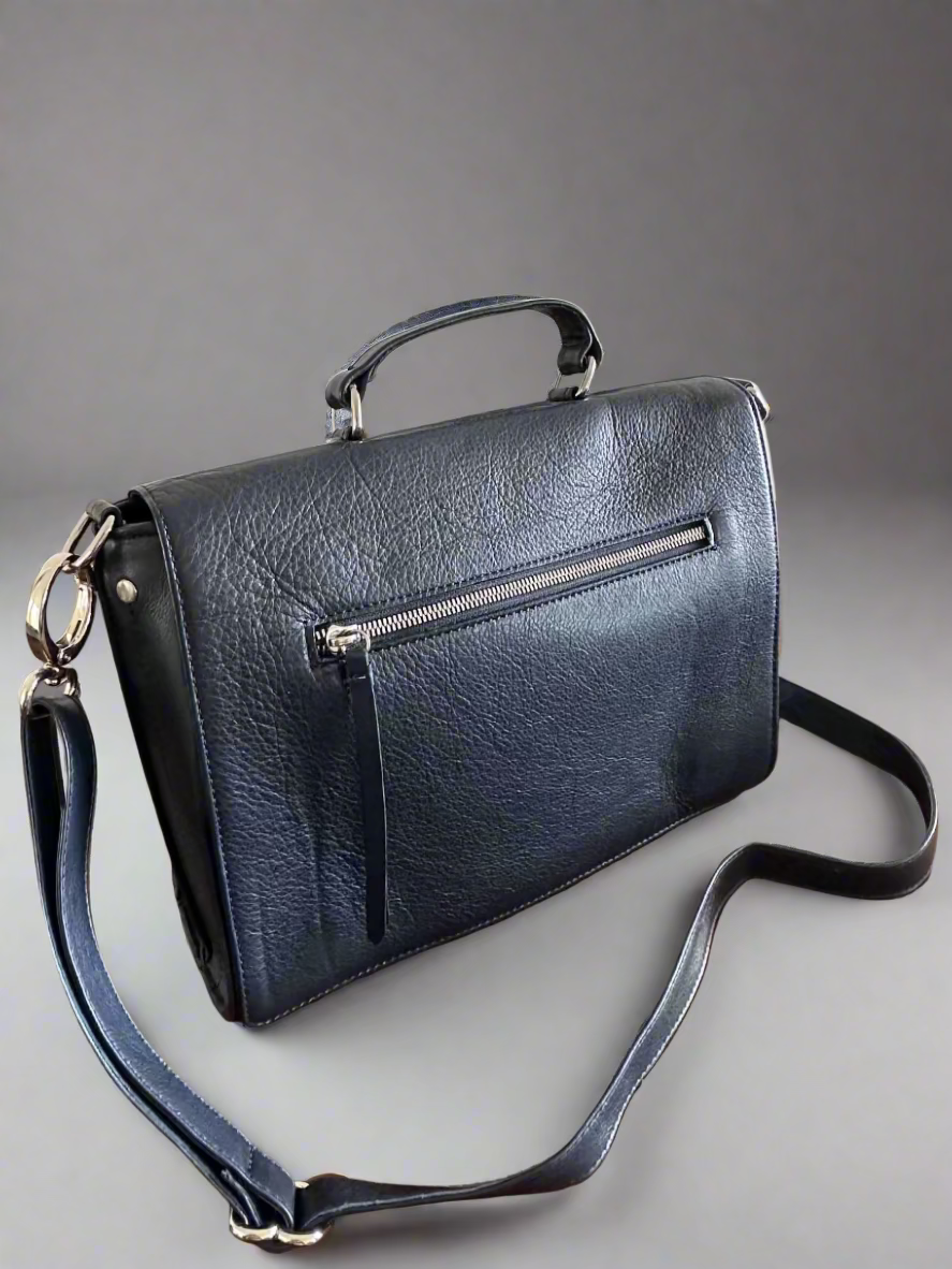 Monroe in Sapphire Butter Leather