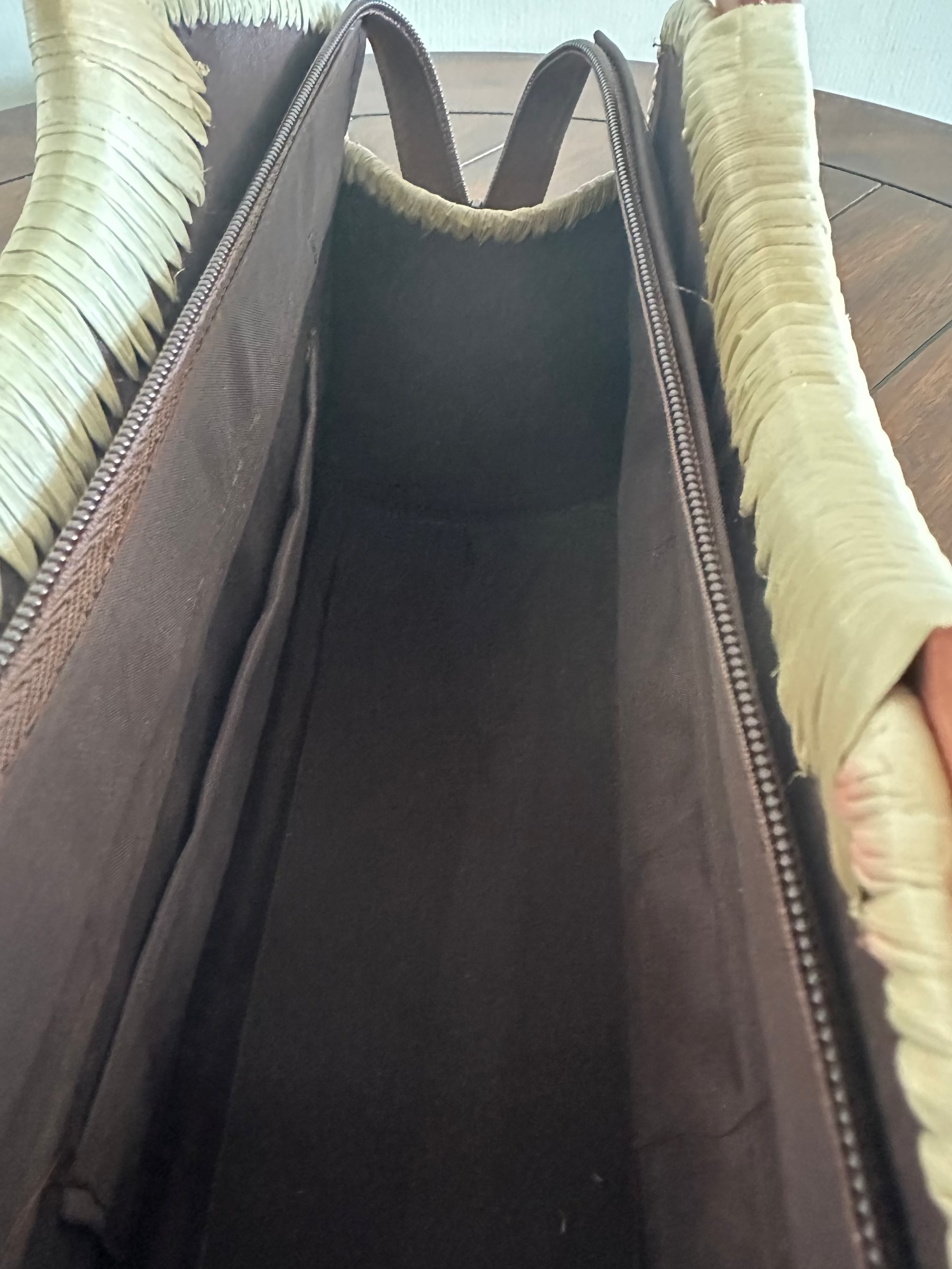 Kahala Beach Luxe Lauhala Tote Bag