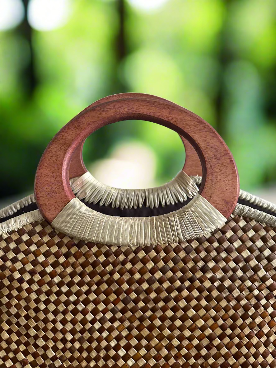 Kahala Beach Luxe Lauahala Tote Bag